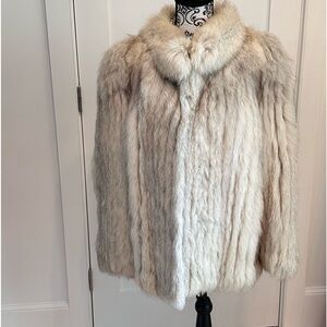 Norwegian Blue Fox Fur Coat
